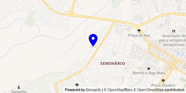 Mapa de Potengi - Nutricionistas