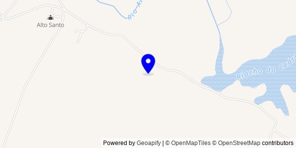 Mapa de Aracoiaba - Nutricionistas