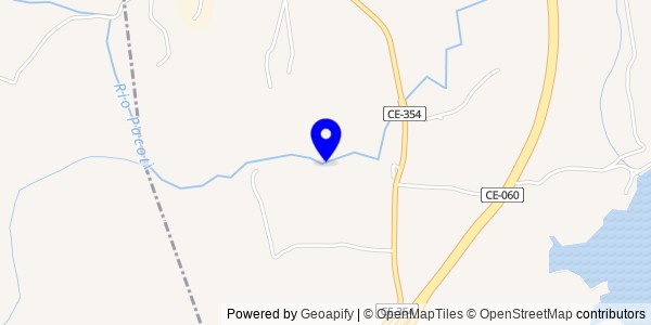 Mapa de Pacoti - Nutricionistas