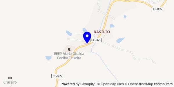 Mapa de Palmácia - Nutricionistas