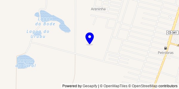 Mapa de Paracuru - Nutricionistas