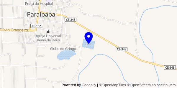 Mapa de Paraipaba - Nutricionistas