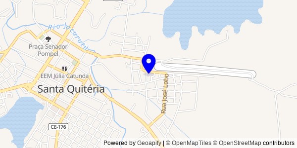 Mapa de Catunda - Fisioterapeutas