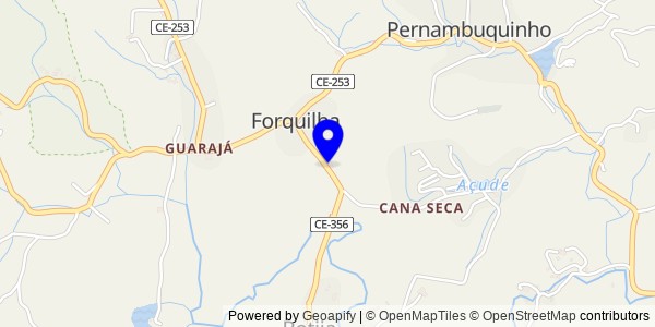 Mapa de Forquilha - Nutricionistas