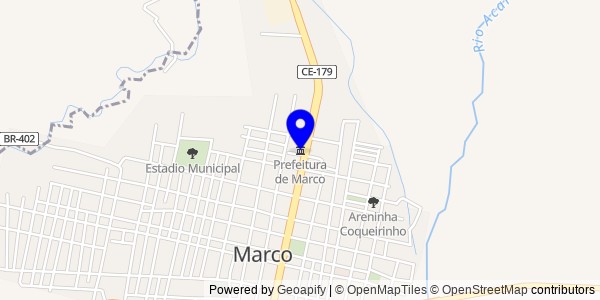 Mapa de Marco - Nutricionistas