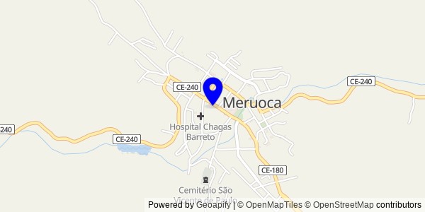 Mapa de Meruoca - Nutricionistas