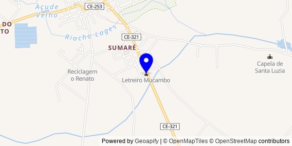 Mapa de Mucambo - Fisioterapeutas