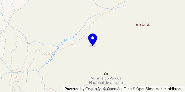 Mapa de Ubajara - Nutricionistas