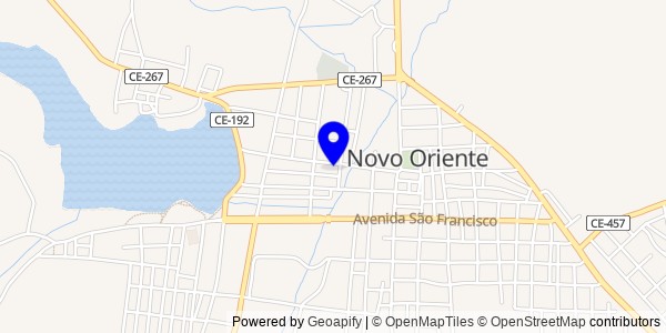 Mapa de Novo Oriente - Nutricionistas