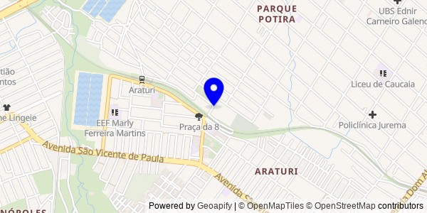 Mapa de Solonópole - Nutricionistas