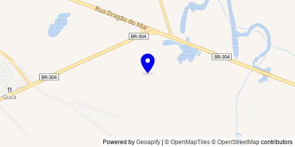 Mapa de Aracati - Nutricionistas