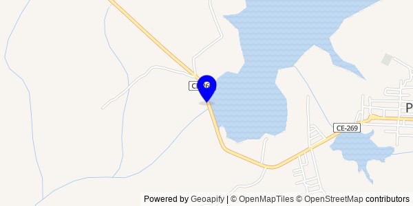 Mapa de Potiretama - Fisioterapeutas