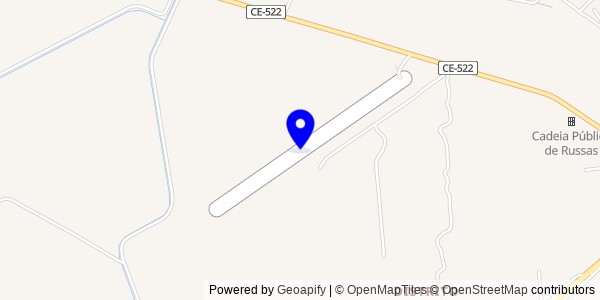 Mapa de Russas - Fisioterapeutas