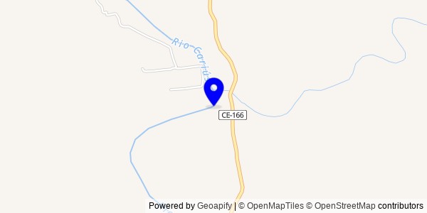 Mapa de Cariús - Fisioterapeutas