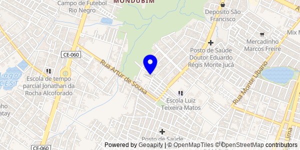 Mapa de Ipaumirim - Nutricionistas