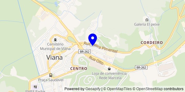 Mapa de Viana - Fisioterapeutas