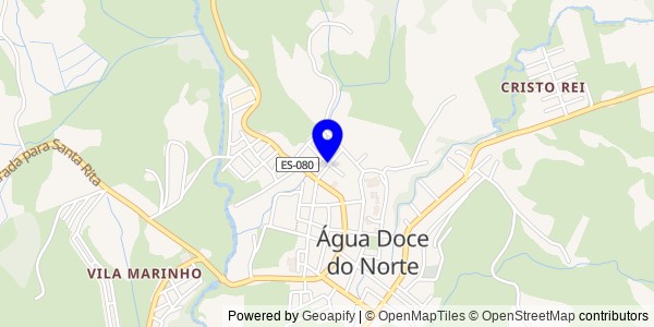 Mapa de Água Doce do Norte - Nutricionistas