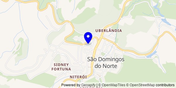 Mapa de São Domingos do Norte - Nutricionistas