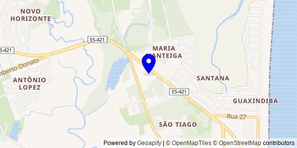 Mapa de Conceição da Barra - Nutricionistas