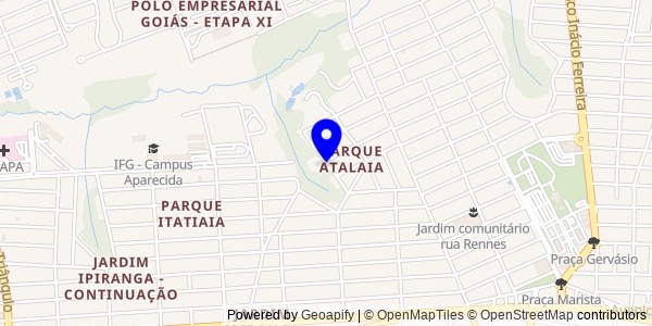 Mapa de Americano do Brasil - Nutricionistas