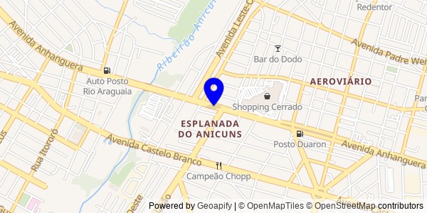 Mapa de Anicuns - Fisioterapeutas