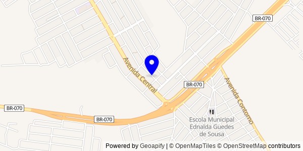 Mapa de Caldazinha - Fisioterapeutas