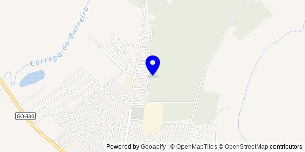 Mapa de Campo Limpo de Goiás - Nutricionistas