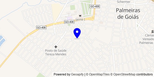 Mapa de Firminópolis - Fisioterapeutas