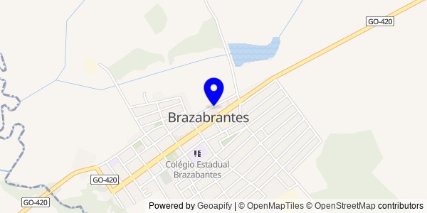 Mapa de Nova Veneza - Fisioterapeutas