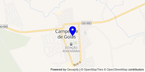 Mapa de Trindade - Fisioterapeutas