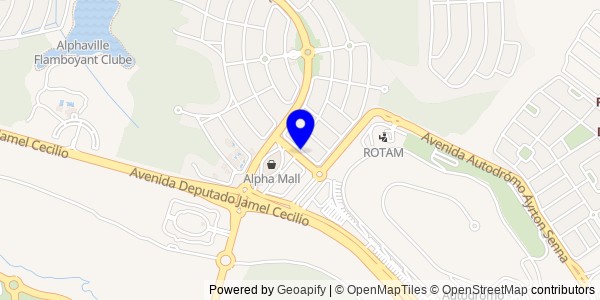 Mapa de Iaciara - Nutricionistas