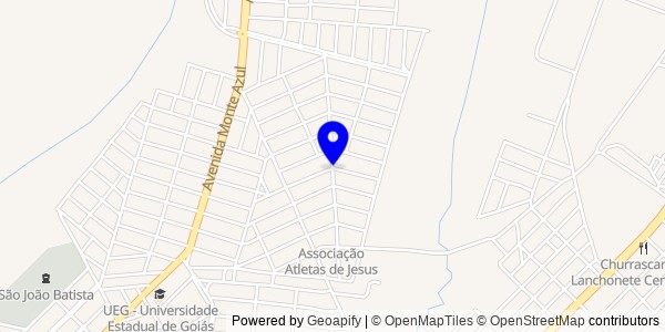 Mapa de Mambaí - Nutricionistas