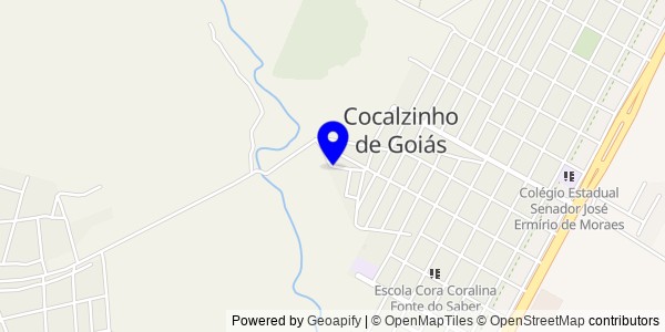 Mapa de Pirenópolis - Nutricionistas