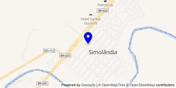 Mapa de Simolândia - Nutricionistas