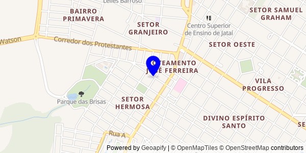 Mapa de Caçu - Nutricionistas