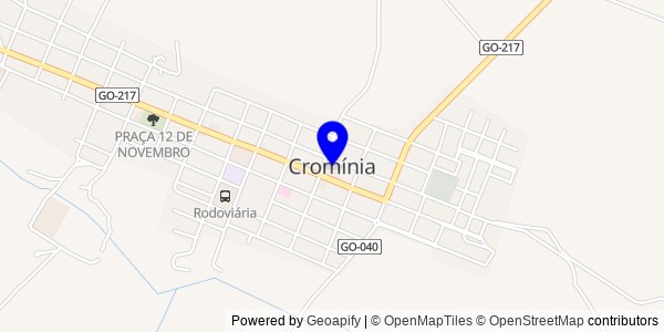 Mapa de Cromínia - Fisioterapeutas