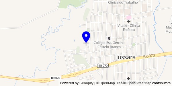 Mapa de Cumari - Fisioterapeutas