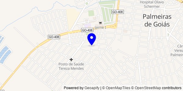 Mapa de Edéia - Nutricionistas