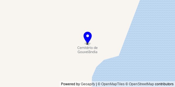 Mapa de Gouvelândia - Fisioterapeutas