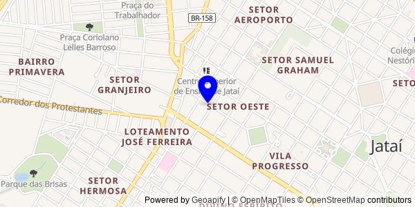 Mapa de Itarumã - Nutricionistas