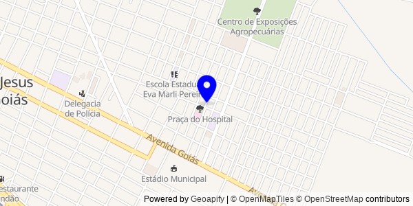 Mapa de Itumbiara - Fisioterapeutas