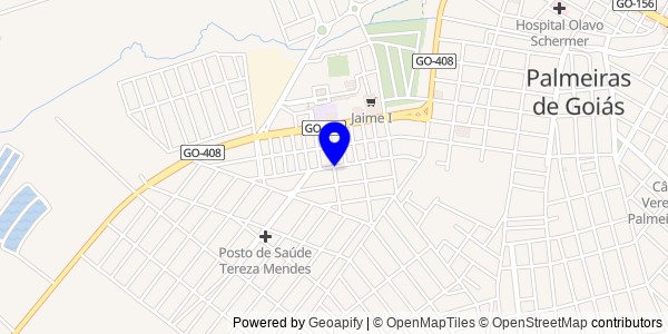 Mapa de Jandaia - Nutricionistas