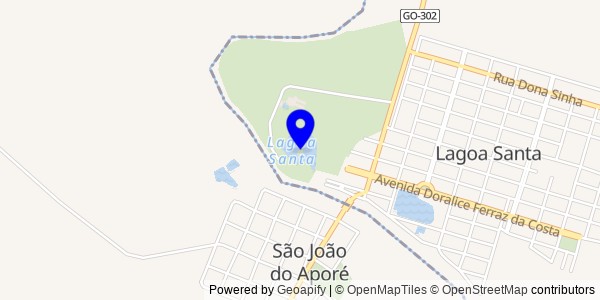 Mapa de Lagoa Santa - Nutricionistas