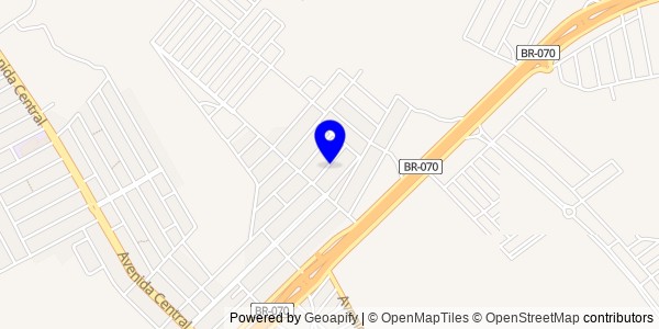 Mapa de Mineiros - Nutricionistas