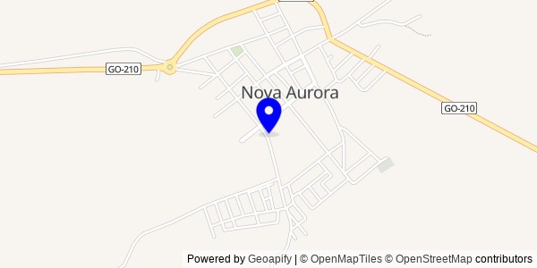 Mapa de Nova Aurora - Fisioterapeutas