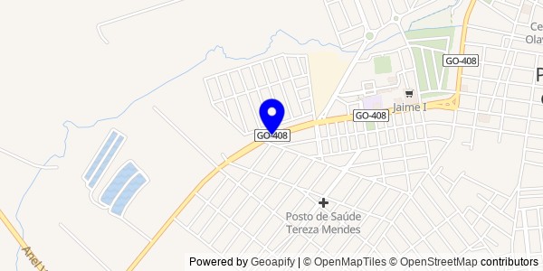 Mapa de Paraúna - Nutricionistas