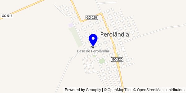 Mapa de Perolândia - Nutricionistas