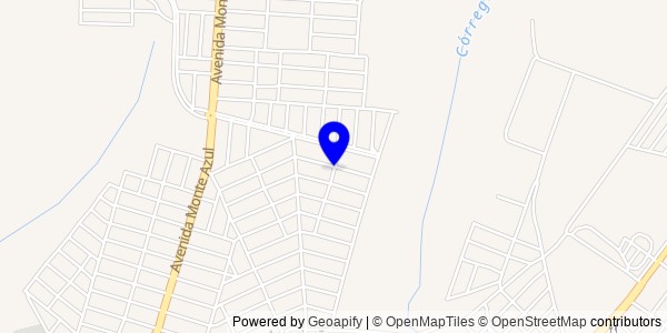 Mapa de Pontalina - Nutricionistas