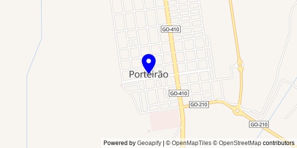 Mapa de Porteirão - Fisioterapeutas