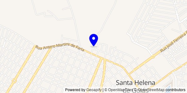 Mapa de Santo Antônio da Barra - Fisioterapeutas
